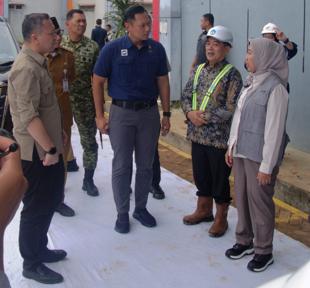 Menko Infrastruktur dan Gubernur Lampung Tinjau Progres Pembangunan RSPTN dan IRC Unila